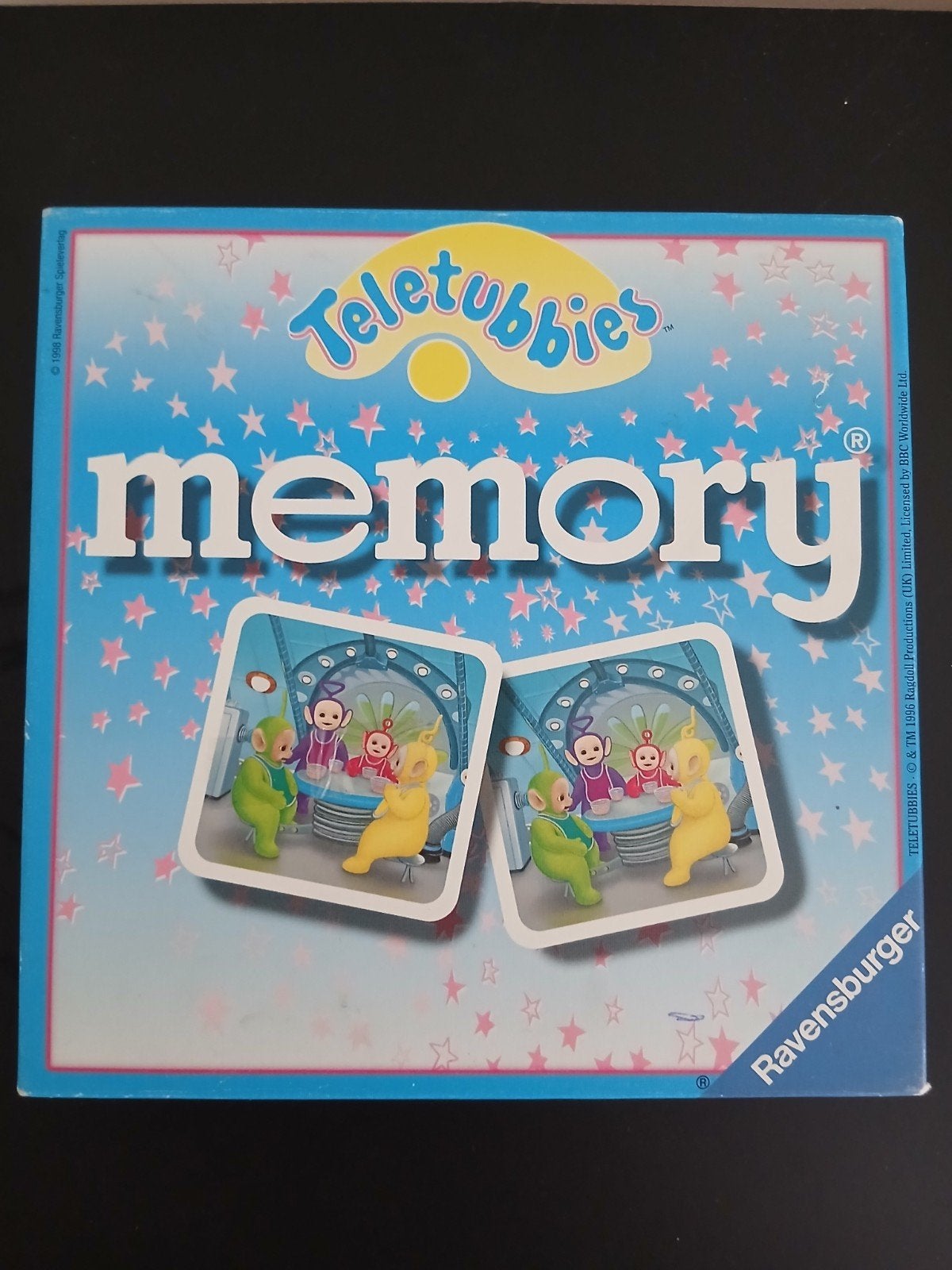 Teletubbies Memory spel van Ravensburger, Drie of vier spelers, Ophalen of Verzenden, Gebruikt, Ravensburger