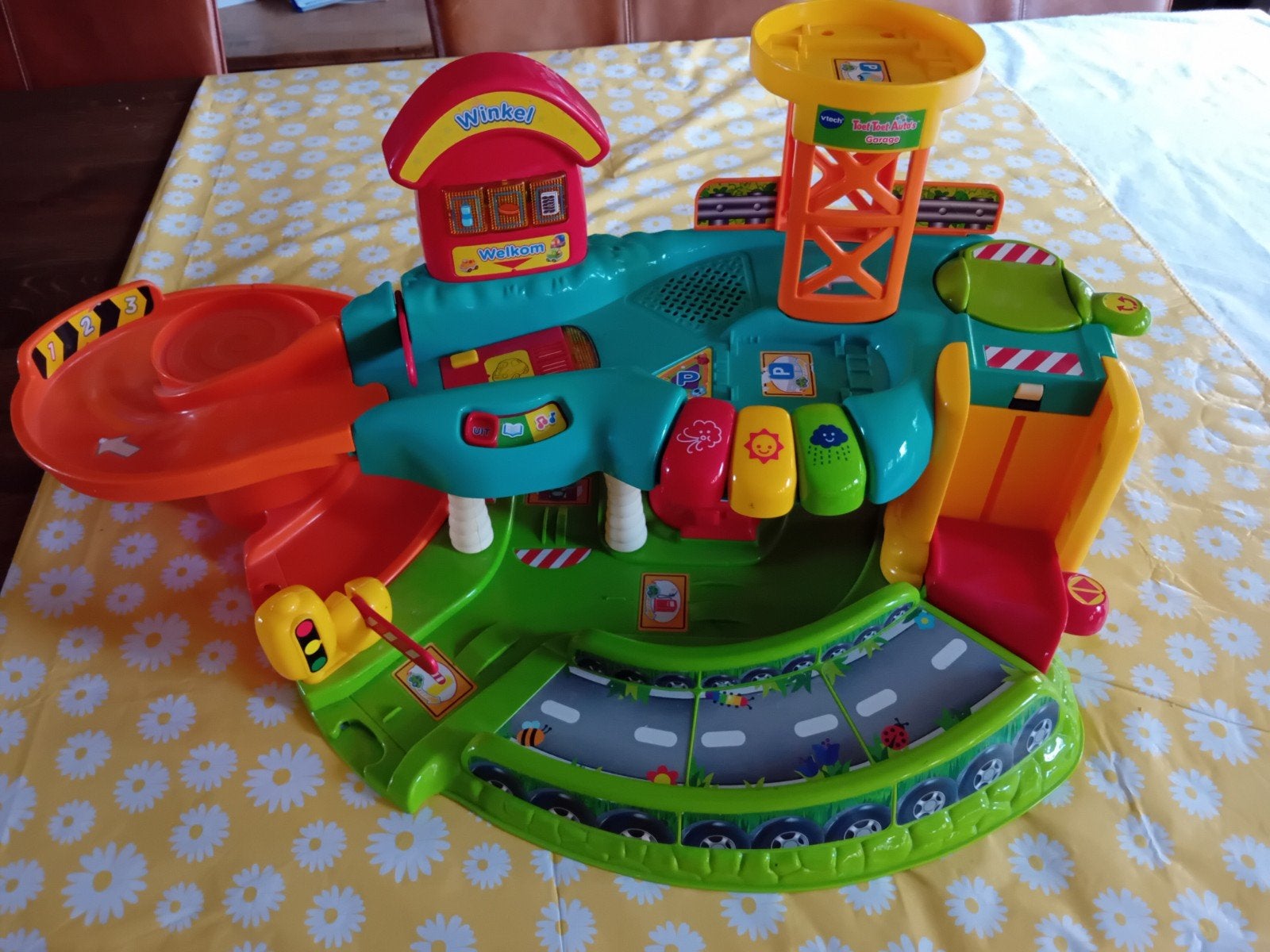 VTech Toet Toet Auto's Garage met Tim Takelwagen, Ophalen, Gebruikt, 6 maanden tot 2 jaar