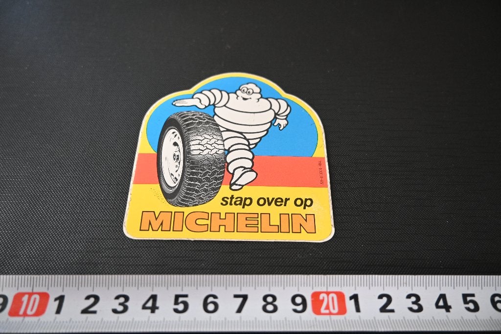 sticker stap over op MICHELIN autobanden, Ophalen of Verzenden, Zo goed als nieuw