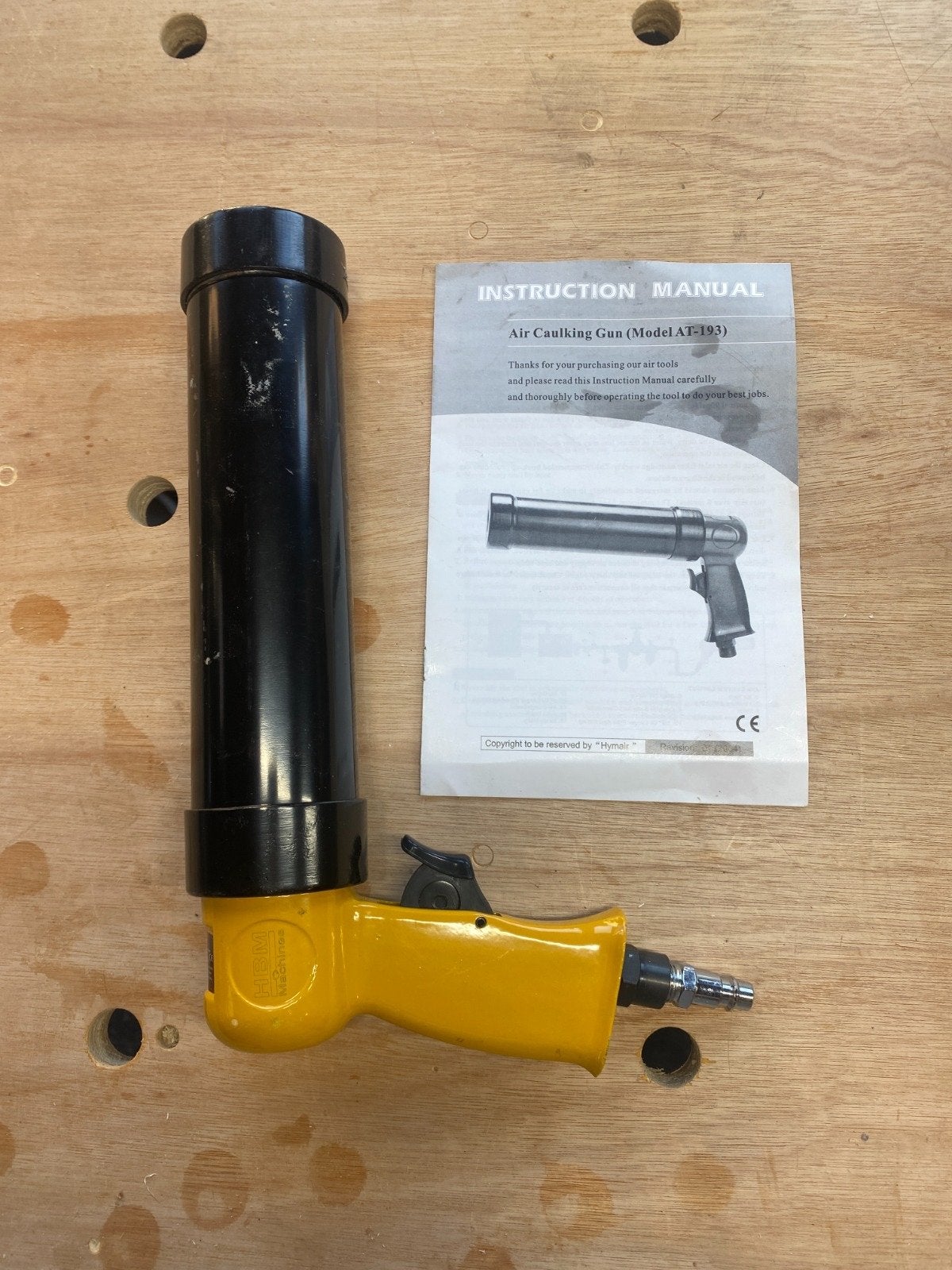 Pneumatisch Kitpistool (Air Caulking Gun) - Zo goed als nieu, Doe-het-zelf en Verbouw, Gereedschap | Handgereedschap, Ophalen of Verzenden