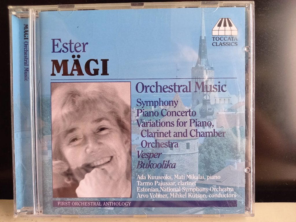 Mägi Ester -Orchestral Music-Piano Concerta e.a. V.Bukoolika, Ophalen of Verzenden, Modernisme tot heden, Zo goed als nieuw, Overige typen