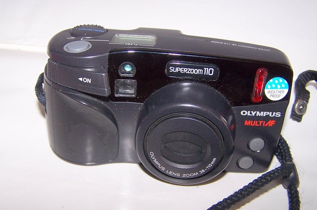 Olympus Superzoom 110 Multi AF Weatherproof. Izgs., Audio, Tv en Foto, Ophalen of Verzenden, Zo goed als nieuw, Compact, Olympus