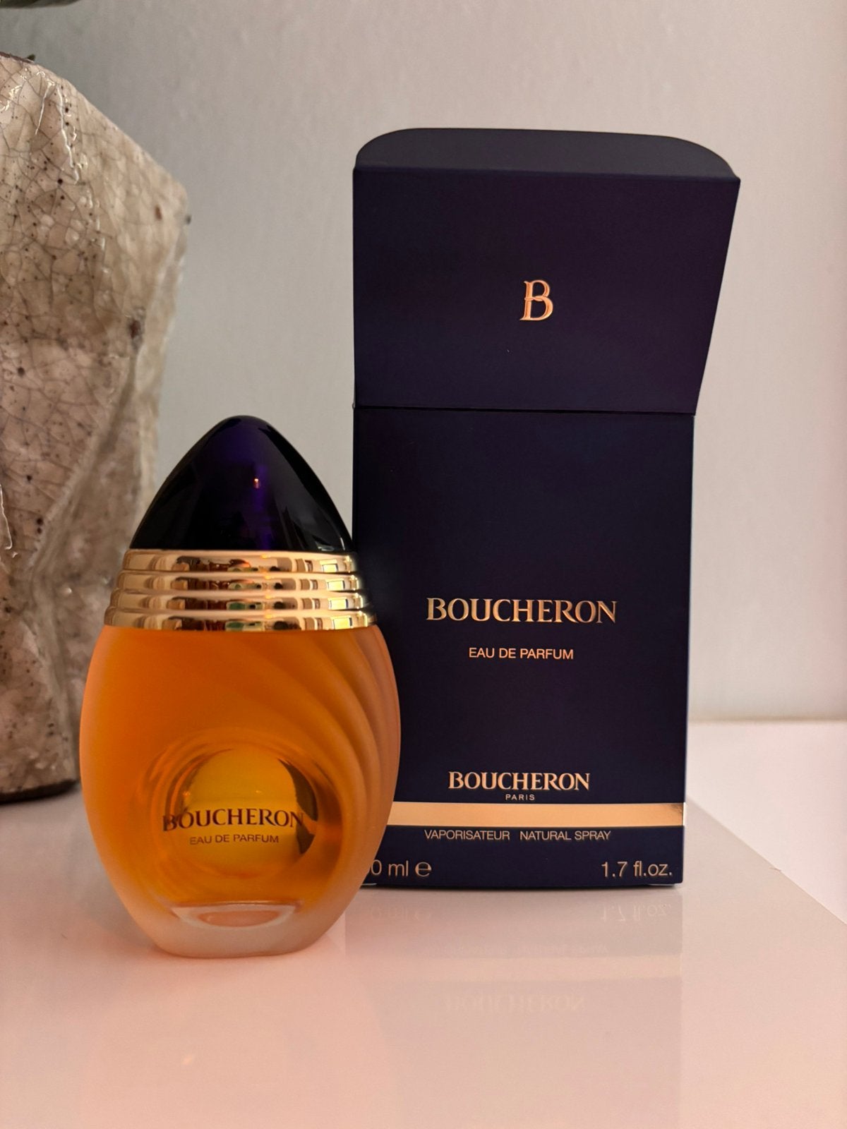 Boucheron eau de parfum 50 ml, Ophalen of Verzenden, Zo goed als nieuw