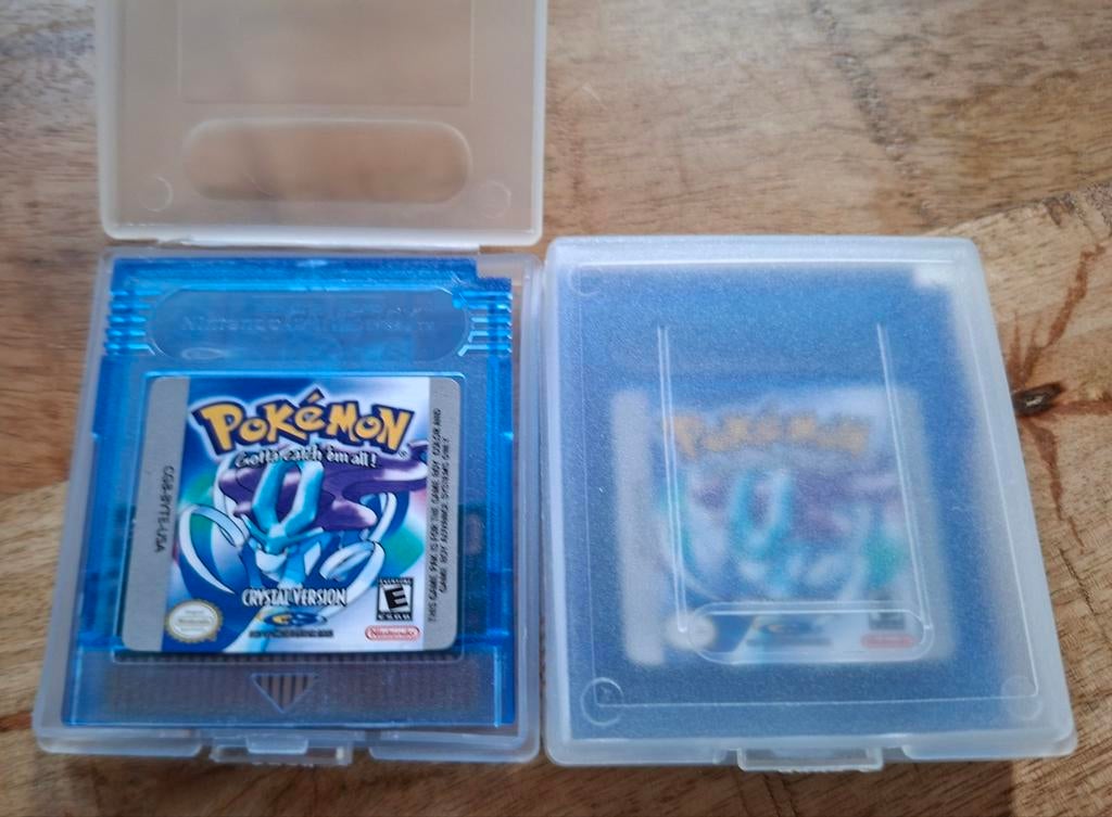 Pokémon Crystal voor Gameboy of GBA, Spelcomputers en Games, Games | Nintendo Game Boy, Avontuur en Actie, 1 speler, Vanaf 3 jaar