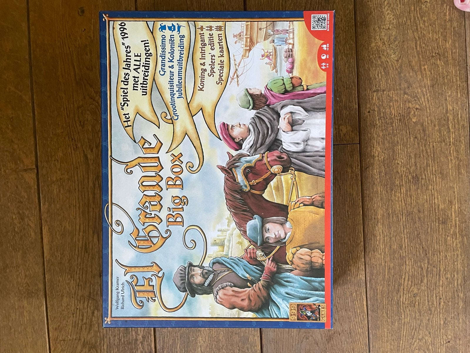 El Grande Big Box - Het "Spiel des Jahres" 1996 met alle uit, Ophalen of Verzenden, Gebruikt