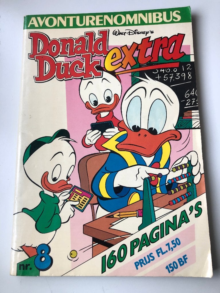 Donald Duck Extra Avonturenomnibus nr. 8, Boeken, Gelezen, Ophalen of Verzenden, Walt Disney, Eén stripboek