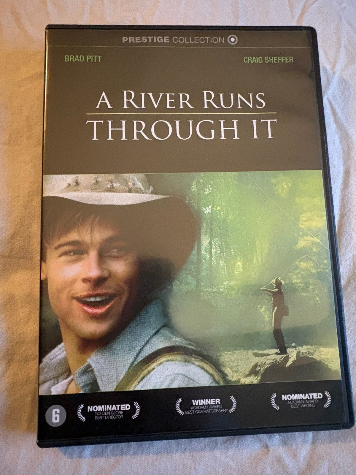 Film A river runs through, Alle leeftijden, Verzenden, Zo goed als nieuw, Natuur