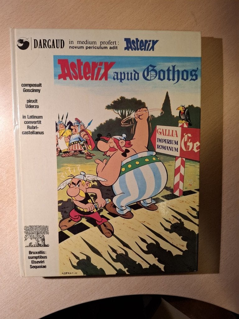 Asterix en Obelix 3x Hardcovers + 1 softcover, Boeken, Ophalen of Verzenden, Zo goed als nieuw, Goscinny & Uderzo, Meerdere stripboeken