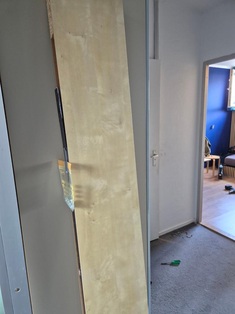 Ikea lack plank 190cm, Ophalen, Gebruikt, 25 tot 50 mm, 200 tot 250 cm
