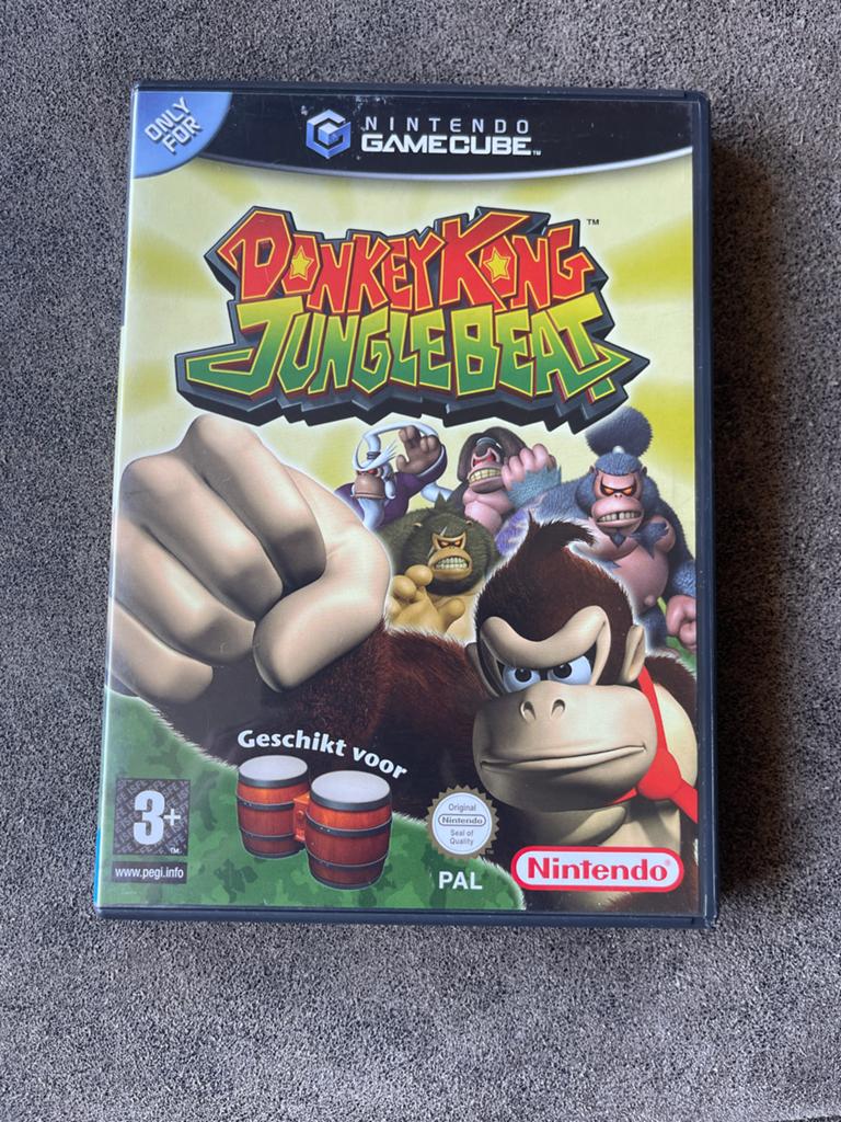 Donkey Kong Jungle Beat - Nintendo GameCube, Spelcomputers en Games, Games | Nintendo GameCube, Gebruikt, 1 speler, Ophalen of Verzenden