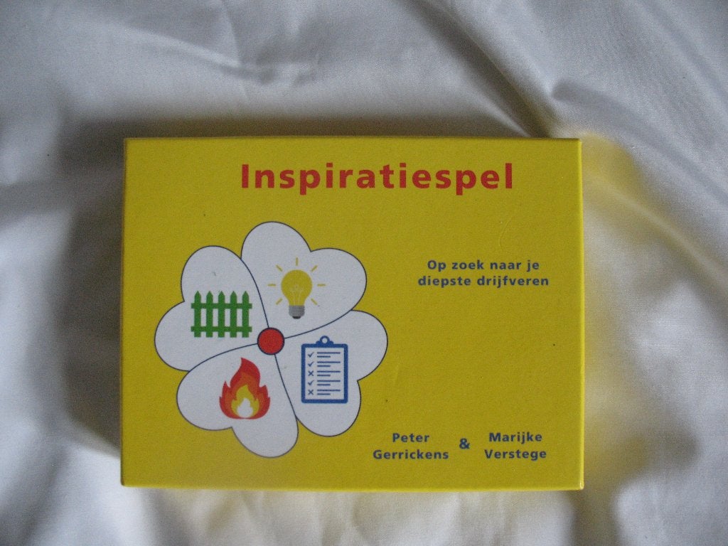 Inspiratiespel - Op Zoek naar je Diepste Drijfveren, Ophalen of Verzenden, Zo goed als nieuw