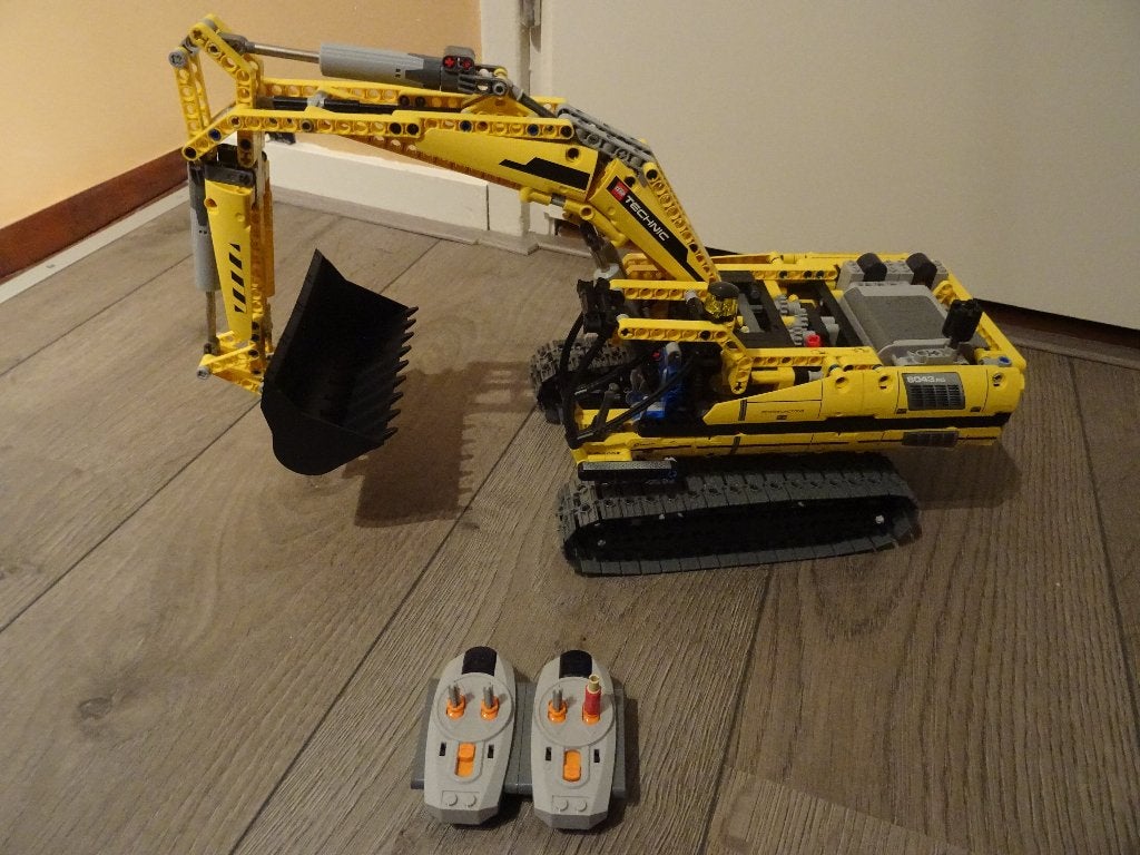 technic Lego 8043 Graafmachine, Lego, Ophalen of Verzenden, Zo goed als nieuw, Technic