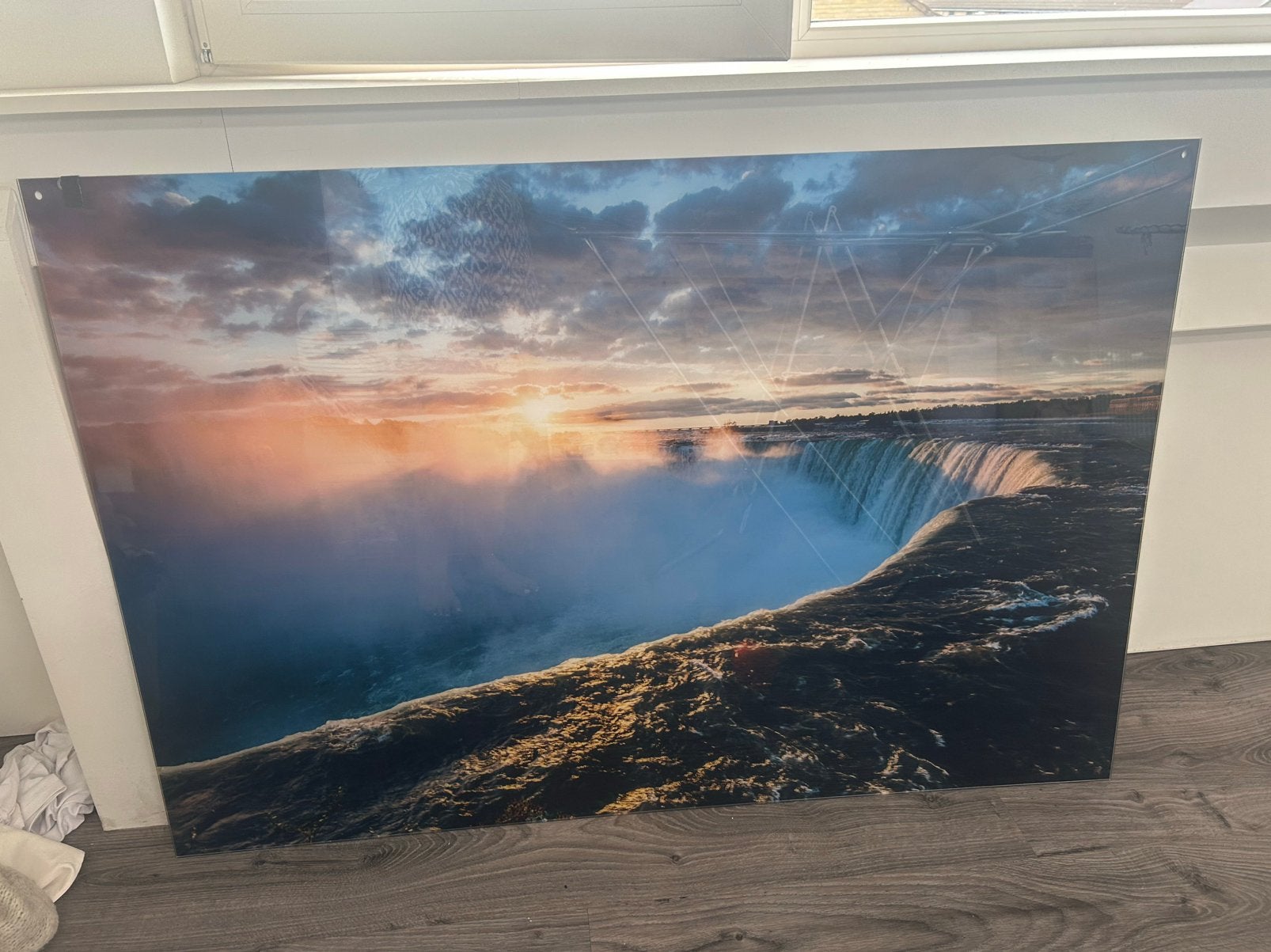 Plexiglas schilderij, Ophalen, 125 cm of meer, Zo goed als nieuw, Schilderij