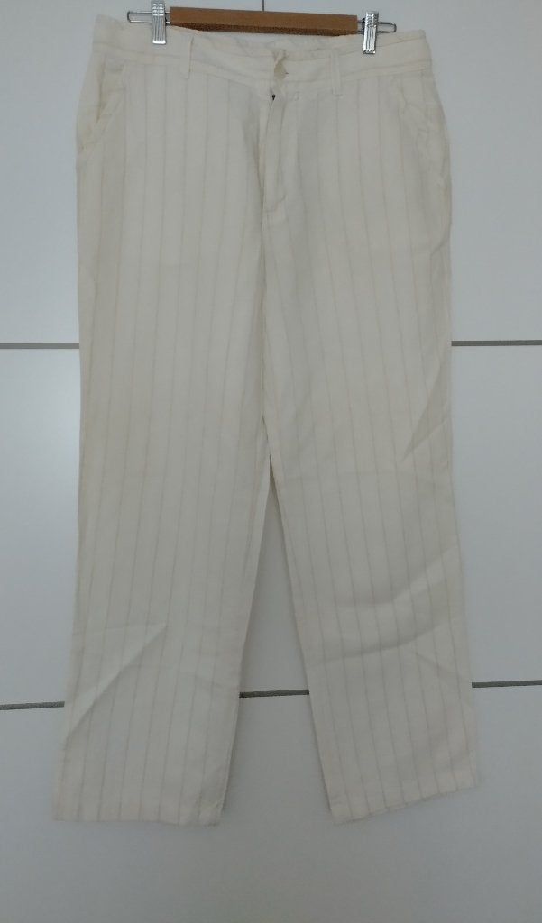 Broek van Zara man, Kleding | Heren, Broeken en Pantalons, Verzenden, Beige, Zo goed als nieuw, Zara Man