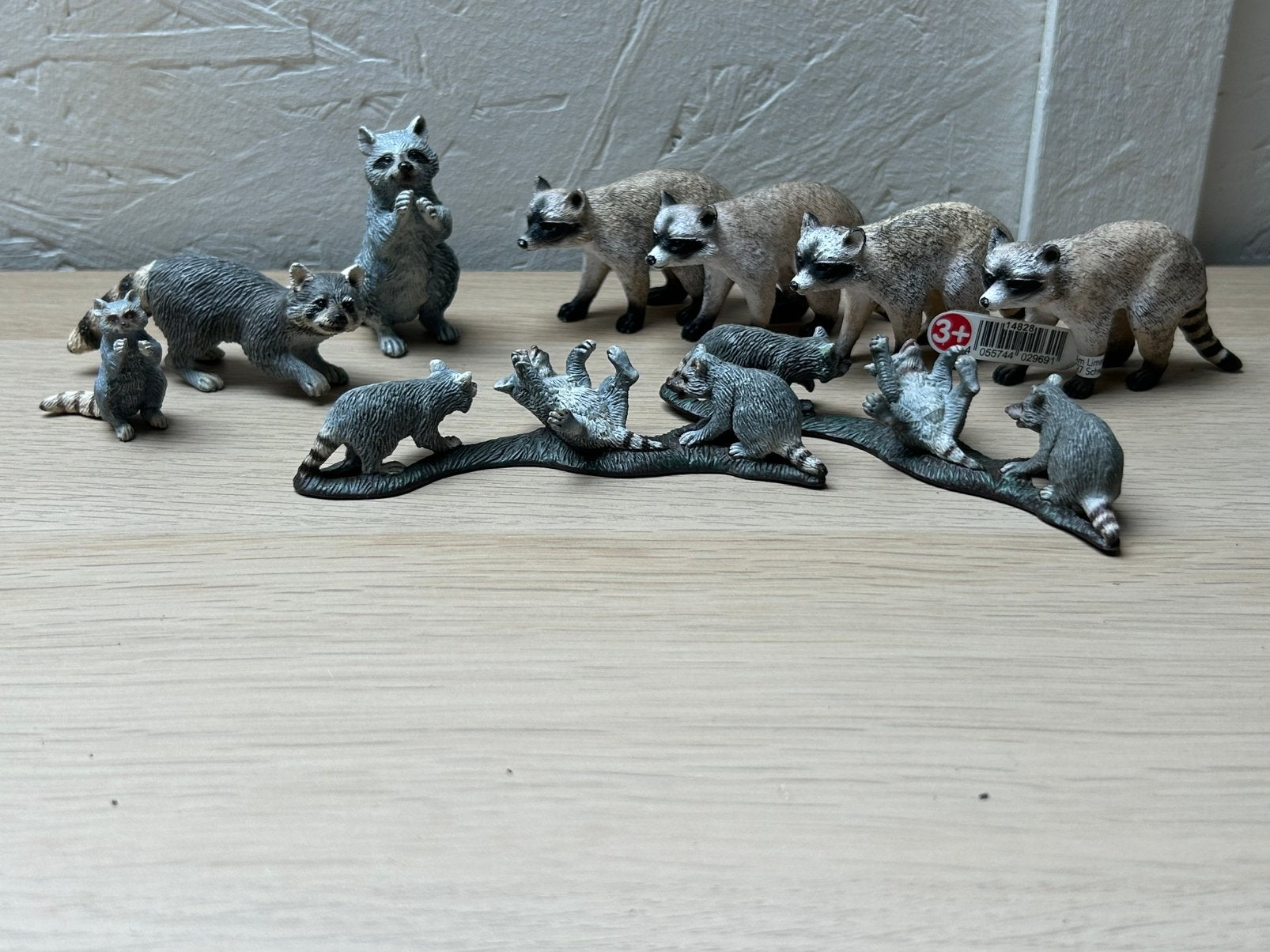 Schleich wasberen, Verzamelen, Dierenverzamelingen, Zo goed als nieuw, Beeldje of Figuurtje, Paard, Ophalen of Verzenden