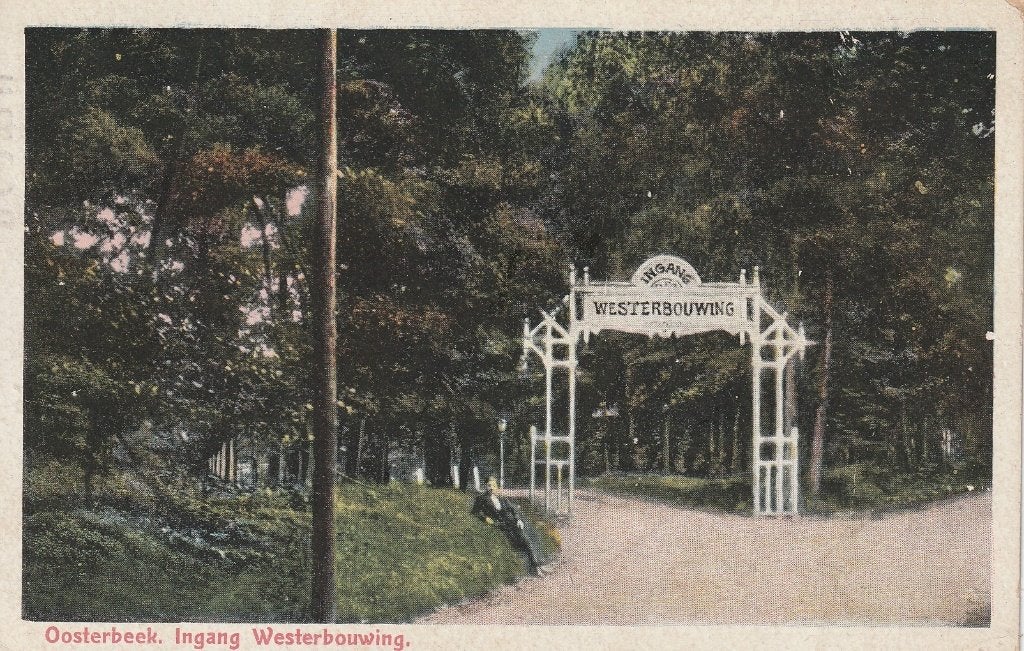Oosterbeek    de Westerbouwing, Verzamelen, Ansichtkaarten | Nederland, Ophalen of Verzenden, Voor 1920, Gelopen, Gelderland