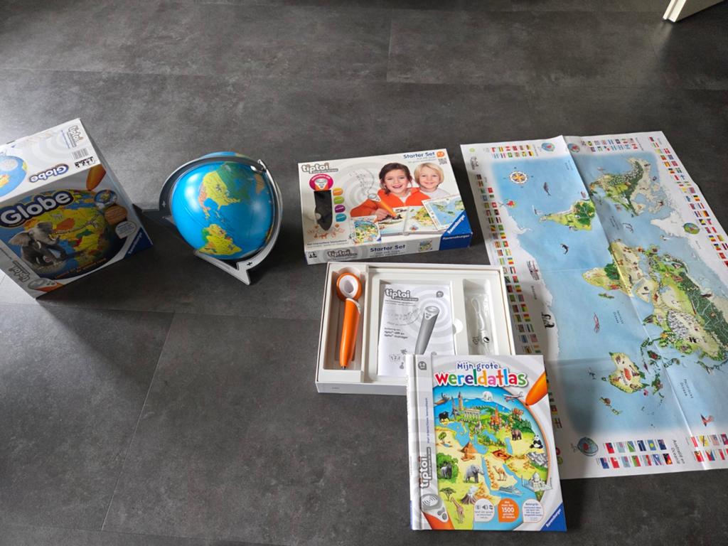 Tiptoi - Starter set + Globe, Ophalen of Verzenden, Gebruikt