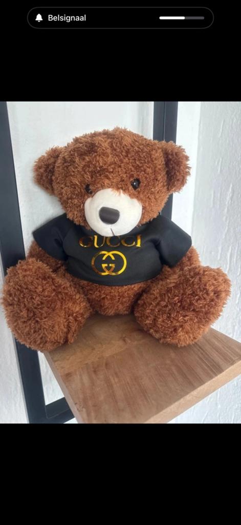 Prachtige Gucci knuffel, Huis en Inrichting, Ophalen of Verzenden, Zo goed als nieuw