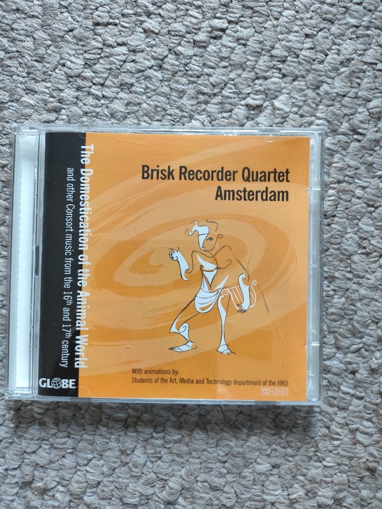Brisk Recorder Quartet The Domestication of the Animal World, Ophalen of Verzenden, Zo goed als nieuw