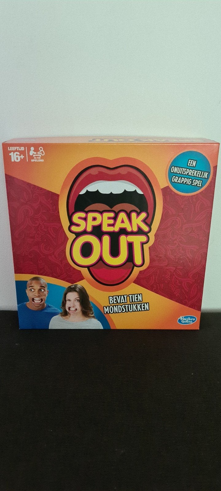 Speak Out Gezelschapsspel - Hasbro Gaming, Vijf spelers of meer, Ophalen, Zo goed als nieuw, Hasbro Gaming