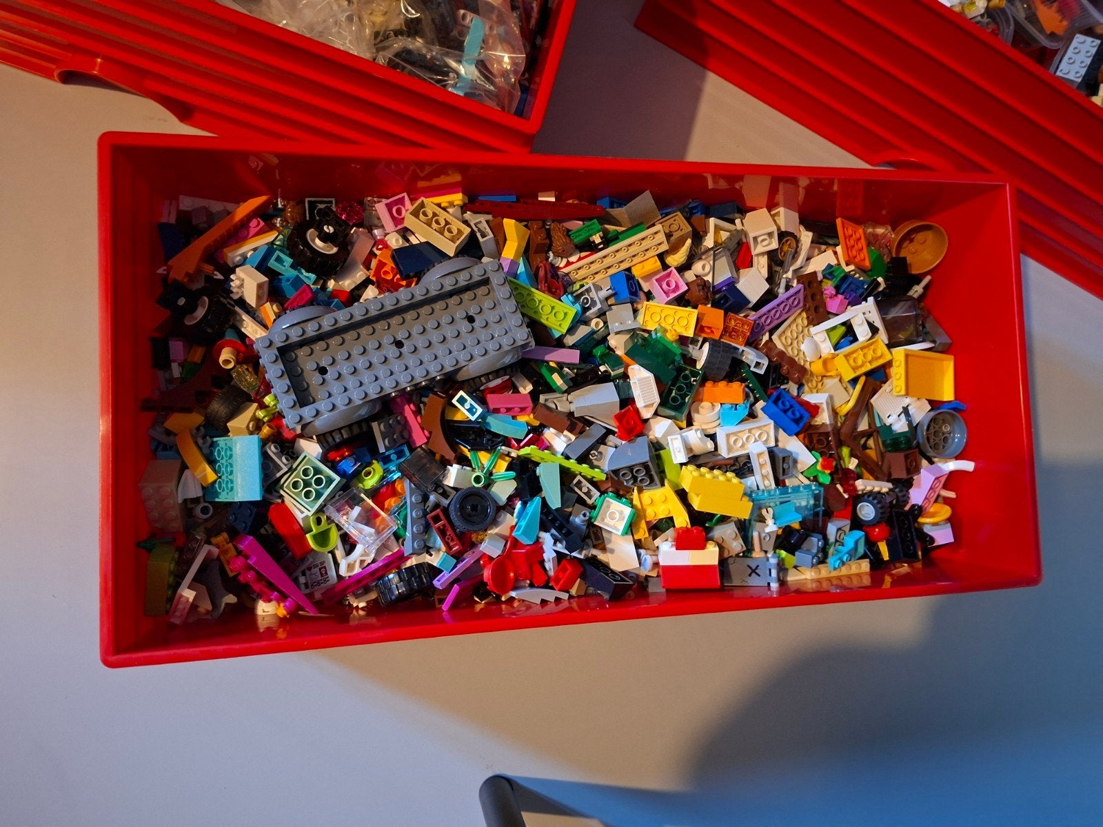 Grote partij LEGO, minifiguren,technic, opbergboxen, Kinderen en Baby's, Ophalen of Verzenden, Zo goed als nieuw, Overige merken