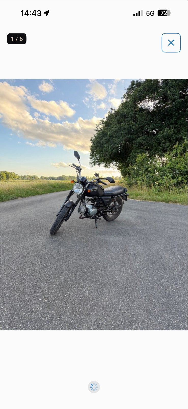 Hanway Raw 50 met 125cc blok - Perfect rijdend!, Ophalen, Maximaal 45 km/u, 125 cc, Zo goed als nieuw