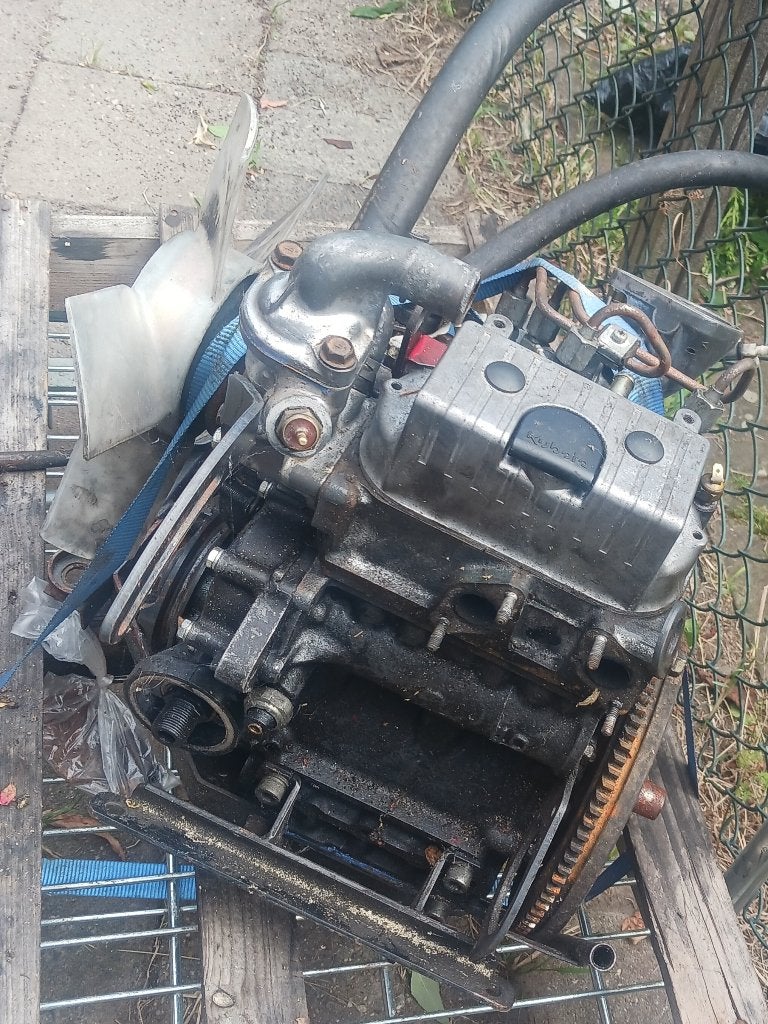 Aixam kubota Z402 motorblok, Ophalen, Gereviseerd
