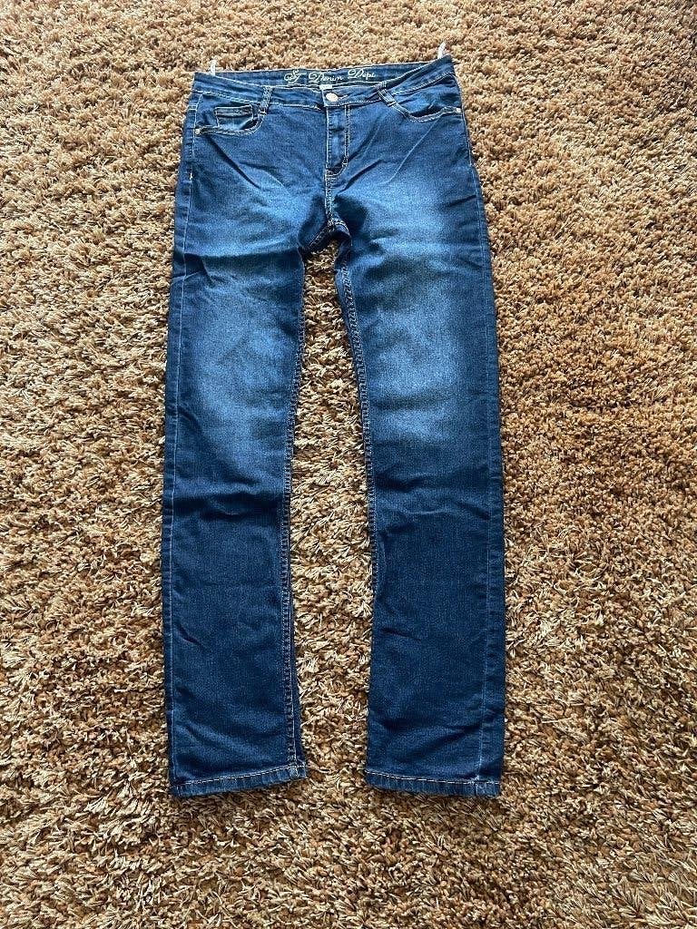 ZGAN St. Denim Dept. Spijkerbroek stretch, blauw, maat 38/40, Kleding | Dames, Blauw, Ophalen of Verzenden, Zo goed als nieuw