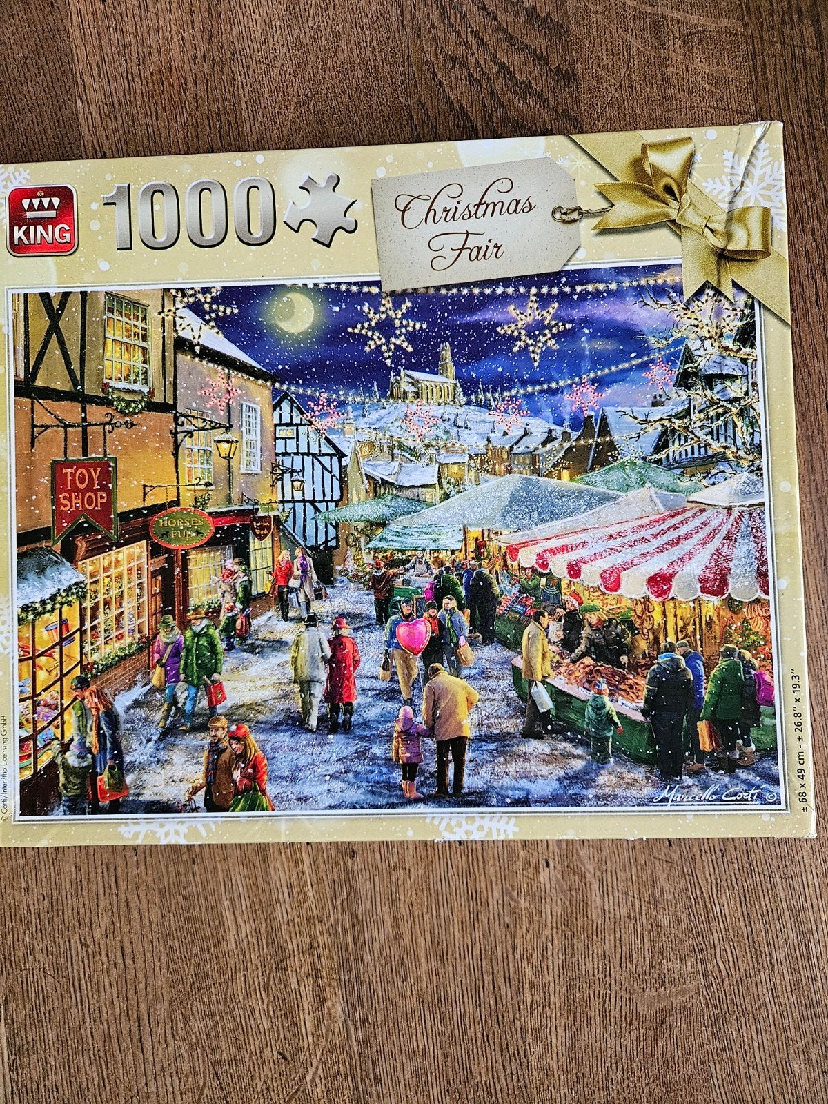 kerstpuzzel, Ophalen, Minder dan 500 stukjes, Zo goed als nieuw