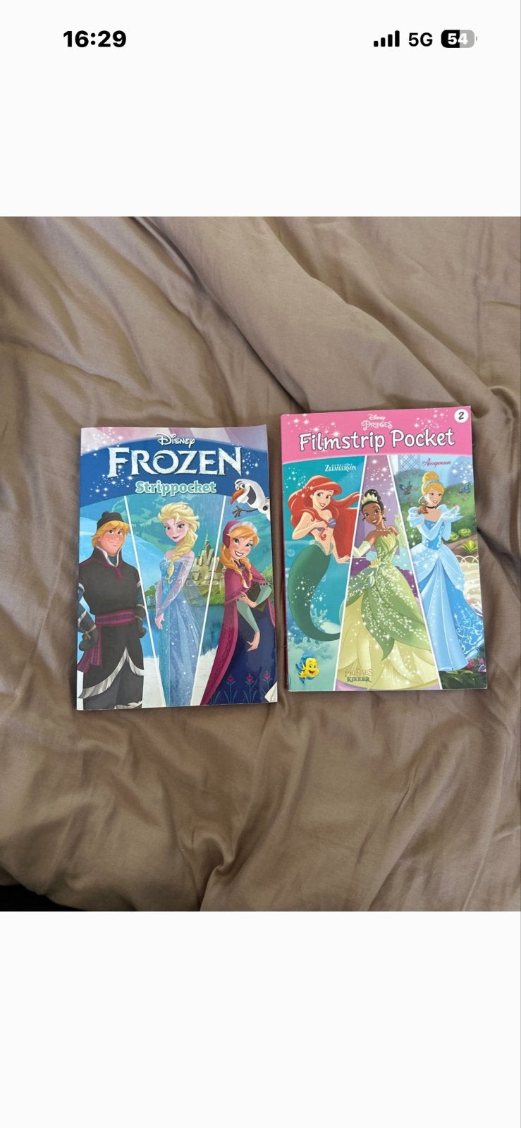 Disney Frozen & Prinsessen Filmstrip Pocket Boeken, Boeken, Ophalen of Verzenden, Zo goed als nieuw, Fictie