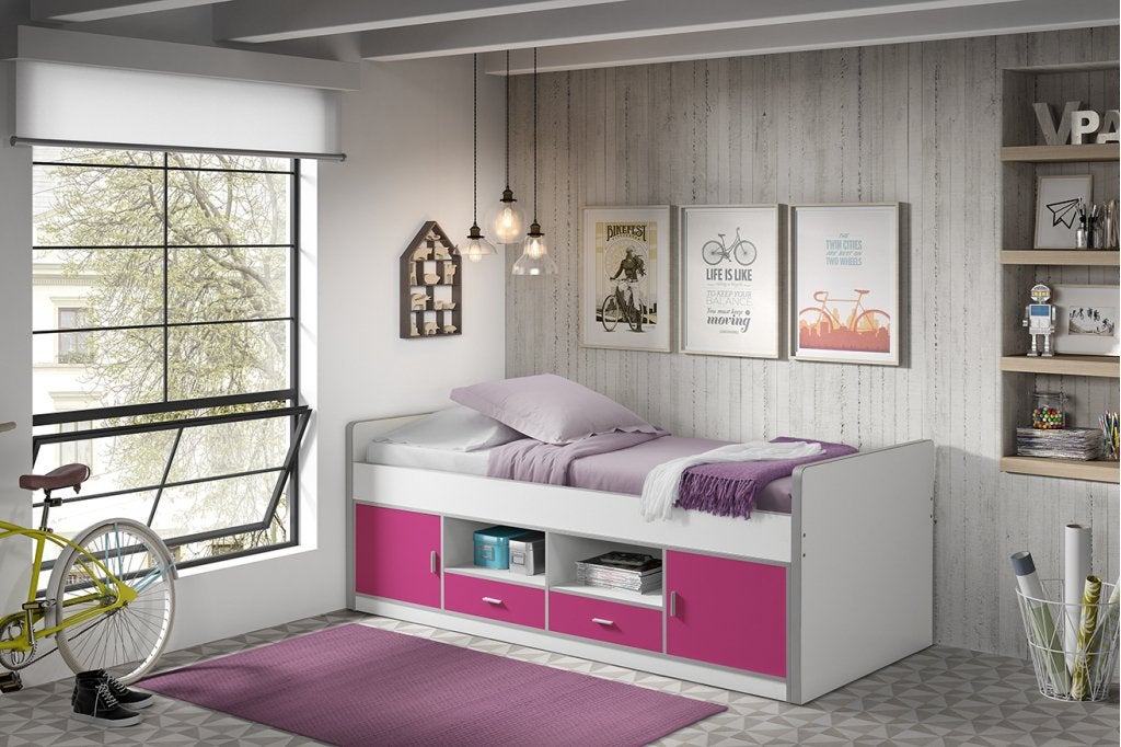 Bonny kajuitbed - 90x200 - 7 kleuren, Niet ingevuld, Niet ingevuld, Nieuw, Ophalen of Verzenden