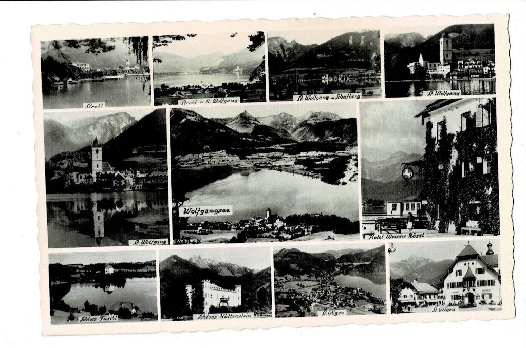 Wolfgangsee, Oostenrijk, Ophalen of Verzenden, 1960 tot 1980, Ongelopen, Oostenrijk
