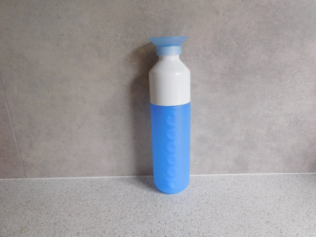 Bidon Drinkfles 490 ml. Dopper Blauw, Ophalen of Verzenden, Zo goed als nieuw