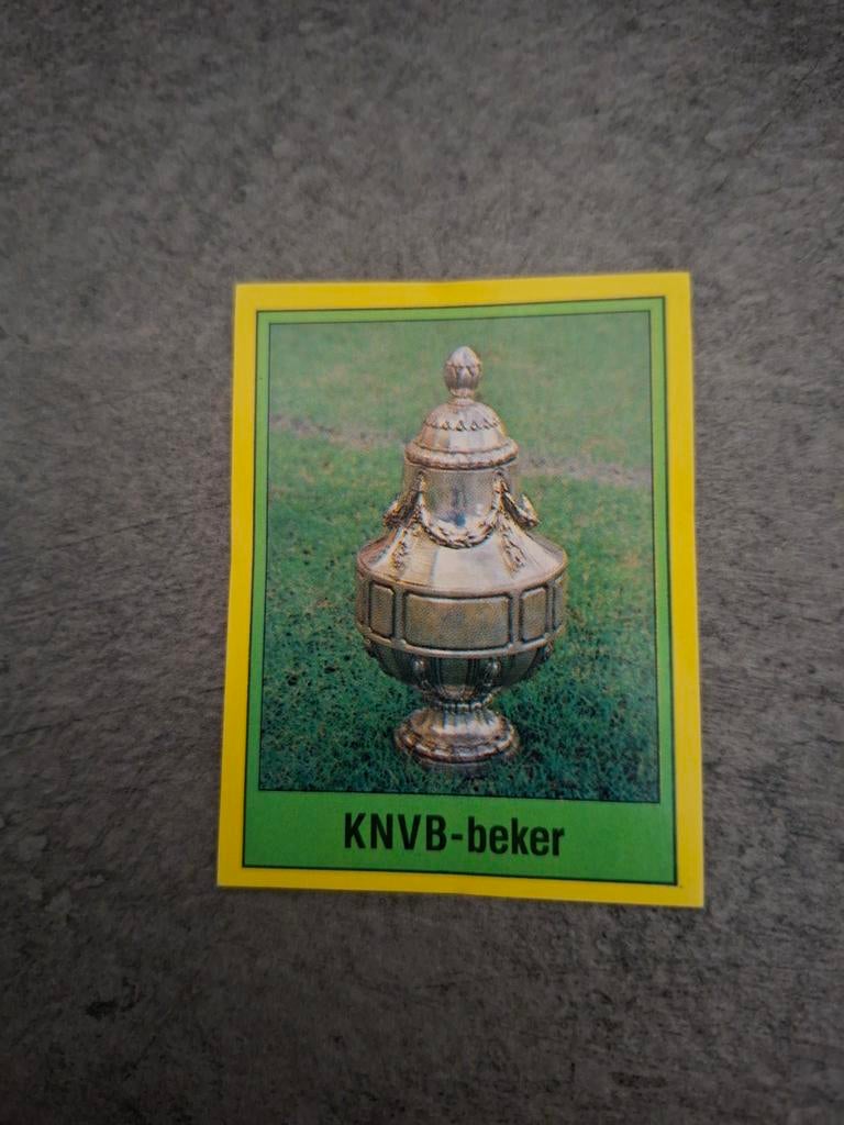Panini sticker Voetbal 90. KNVB Beker., Verzenden, Zo goed als nieuw, Sticker
