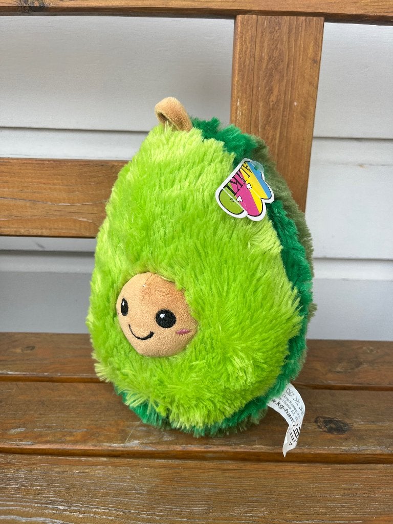 Kawaii avocado knuffel groente / fruit | 20 cm groot, Ophalen of Verzenden, Overige typen