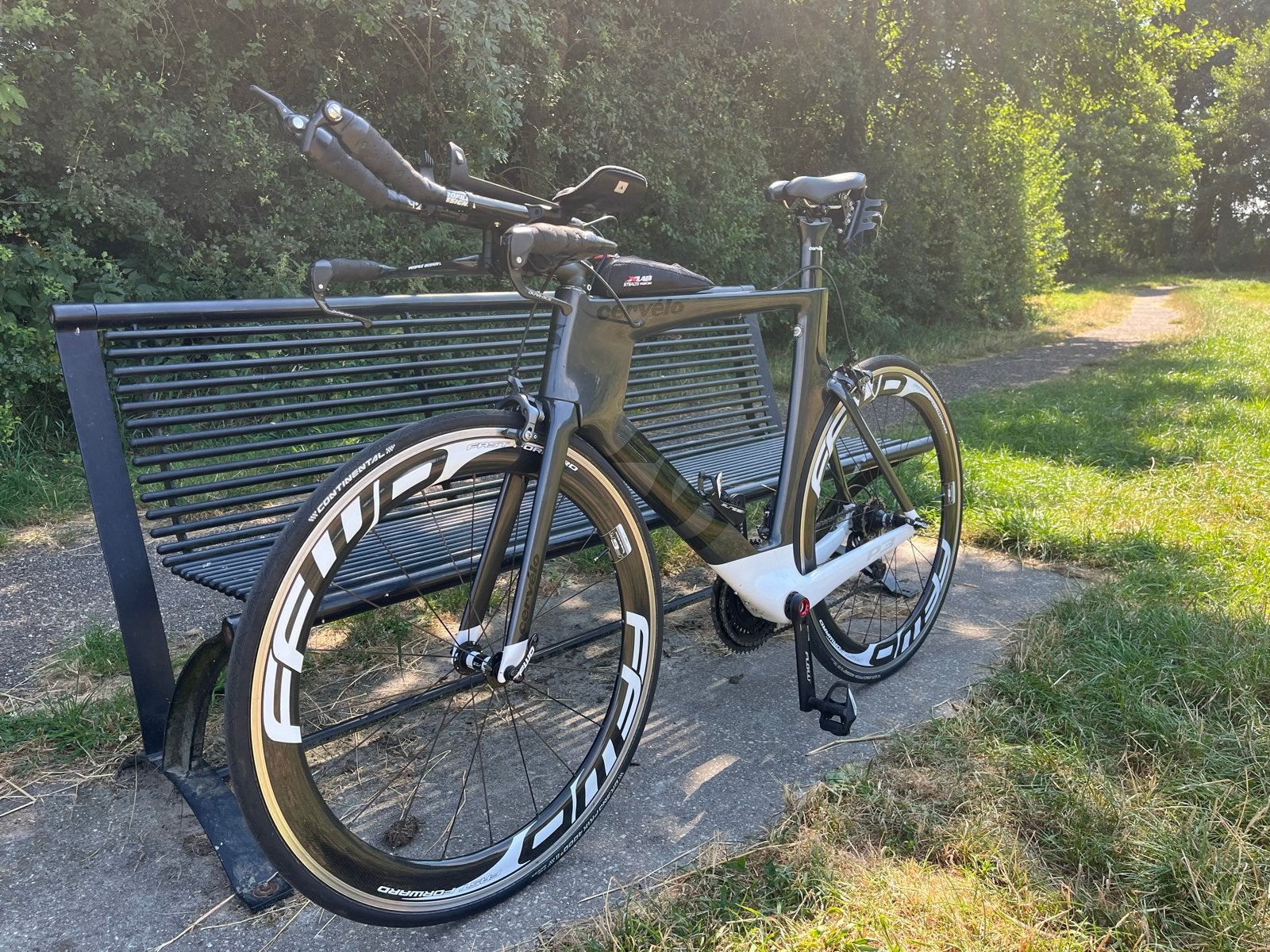 Cervélo P3-TT Triathlonfiets, Fietsen en Brommers, Fietsen | Racefietsen, 28 inch, Gebruikt, Carbon, 57 tot 61 cm