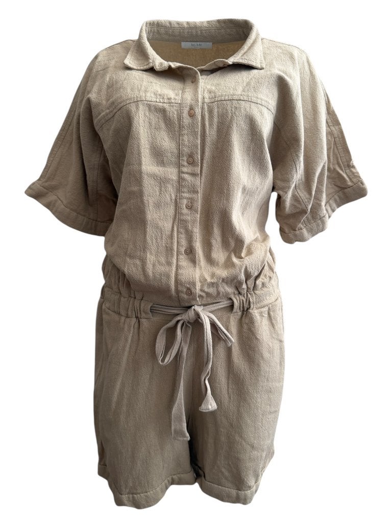 By-Bar playsuit L, Maat 38/40 (M), Beige, Ophalen of Verzenden, Zo goed als nieuw