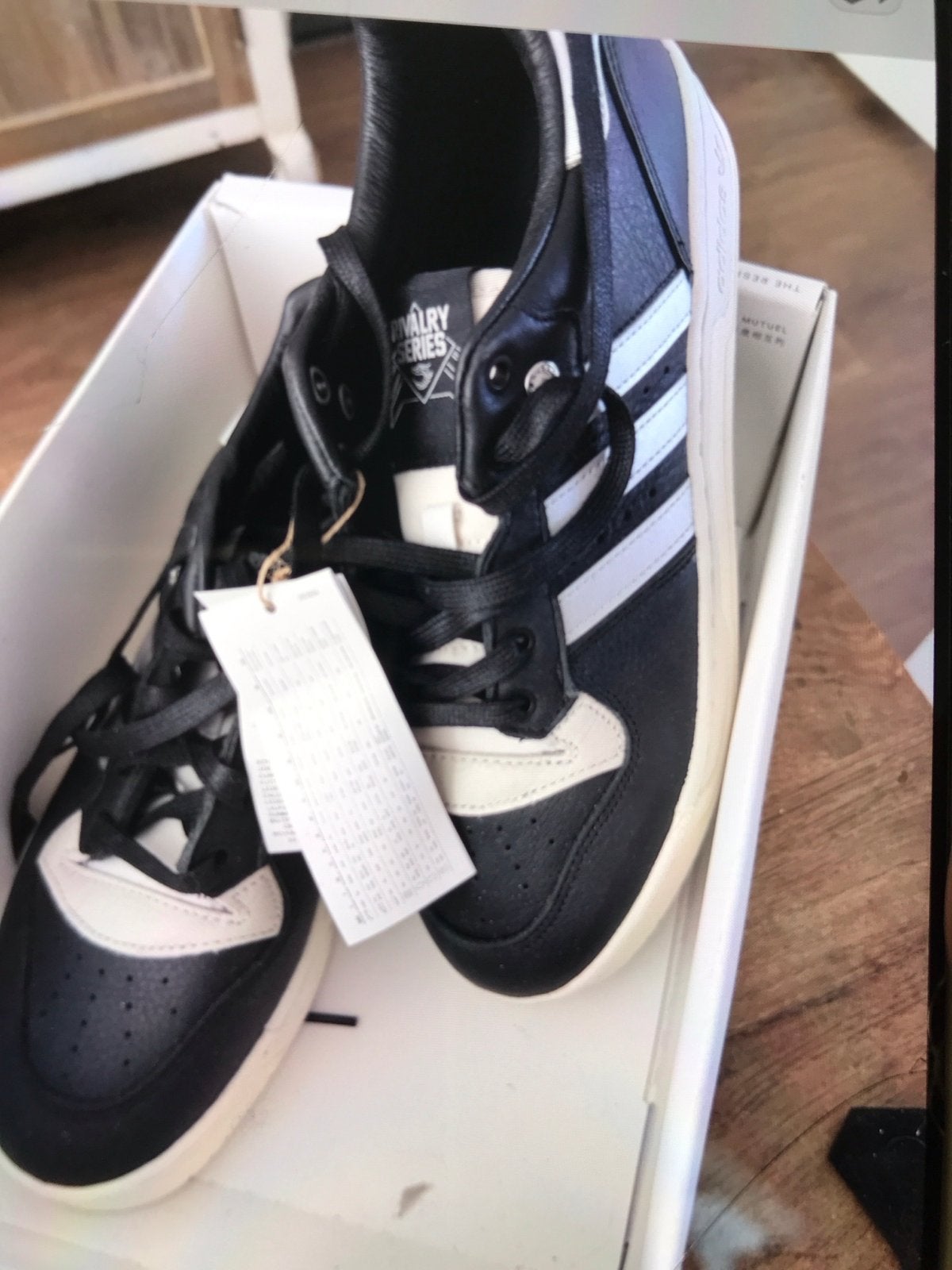 Adidas Rivalry Low Consortium Sneakers - Maat 43 1/3, Ophalen, Nieuw, Zwart, Sneakers of Gympen