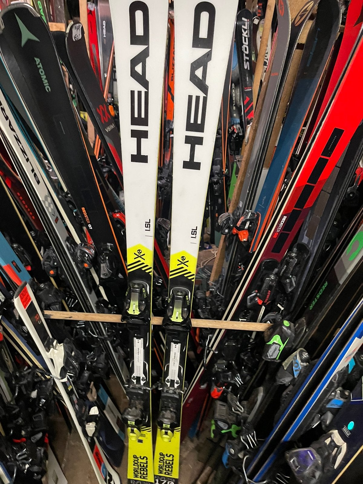 170cm HEAD I.SL WORLDCUP REBELS SL 900€ gevorderd, 160 tot 180 cm, Ophalen of Verzenden, Zo goed als nieuw, Carve