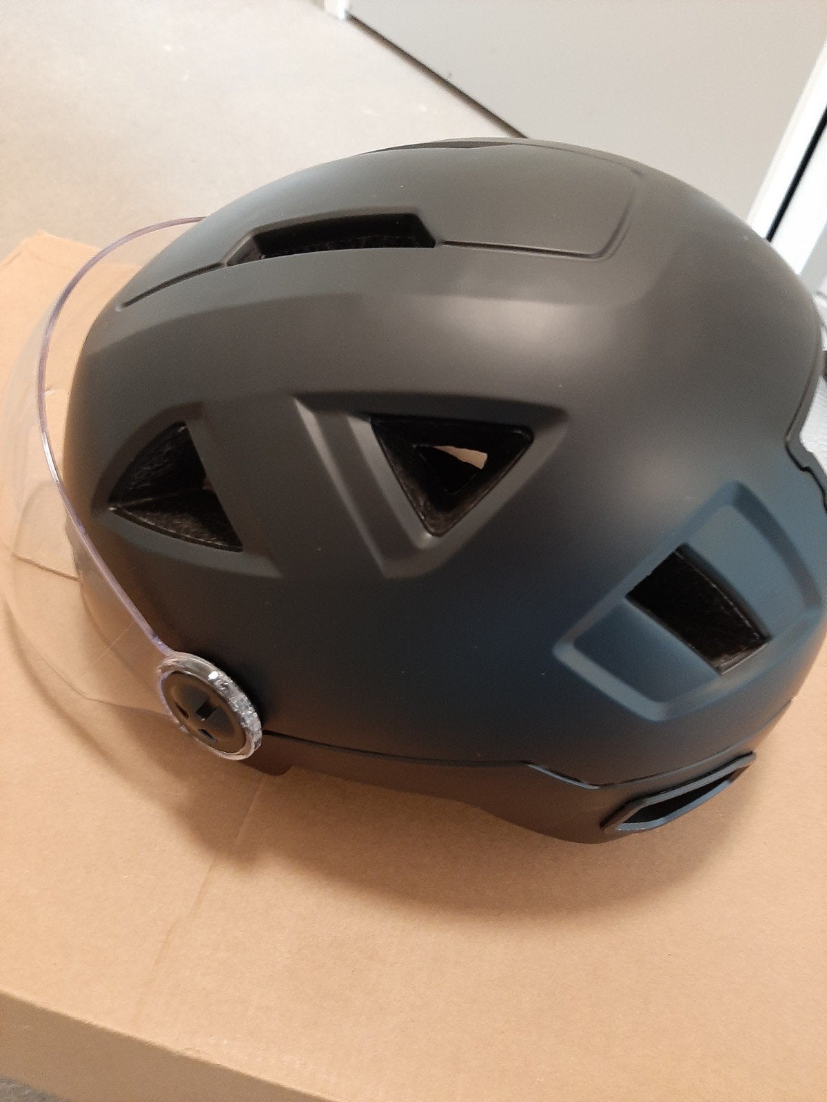 ZGAN Vito helm met verlichting, Ophalen, Vito Helmets, Overige maten, Zo goed als nieuw