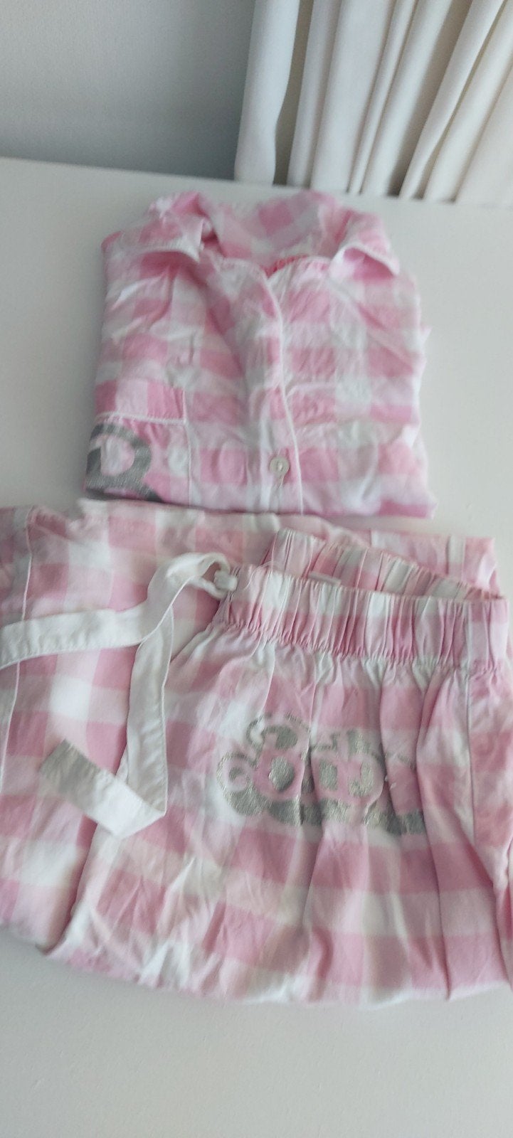 Barbie zomerpyama van de Primark maat  XS = 34-36., Primark, Ophalen of Verzenden, Gedragen, Maat 34 (XS) of kleiner