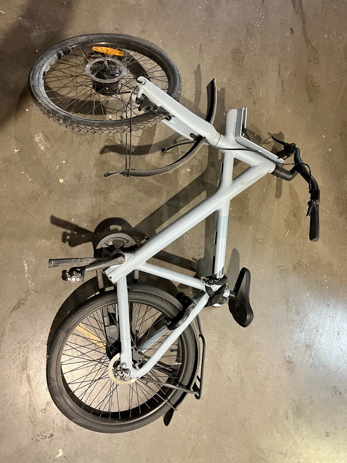 Van Moof x3 voor onderdelen., Gebruikt, Versnellingen, Schijfrem, 53 tot 57 cm