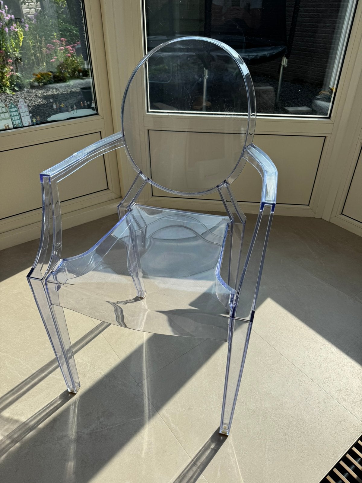 4x Kartell Louis Ghost stoel transparant – origineel design, Ophalen, Gebruikt, Vier