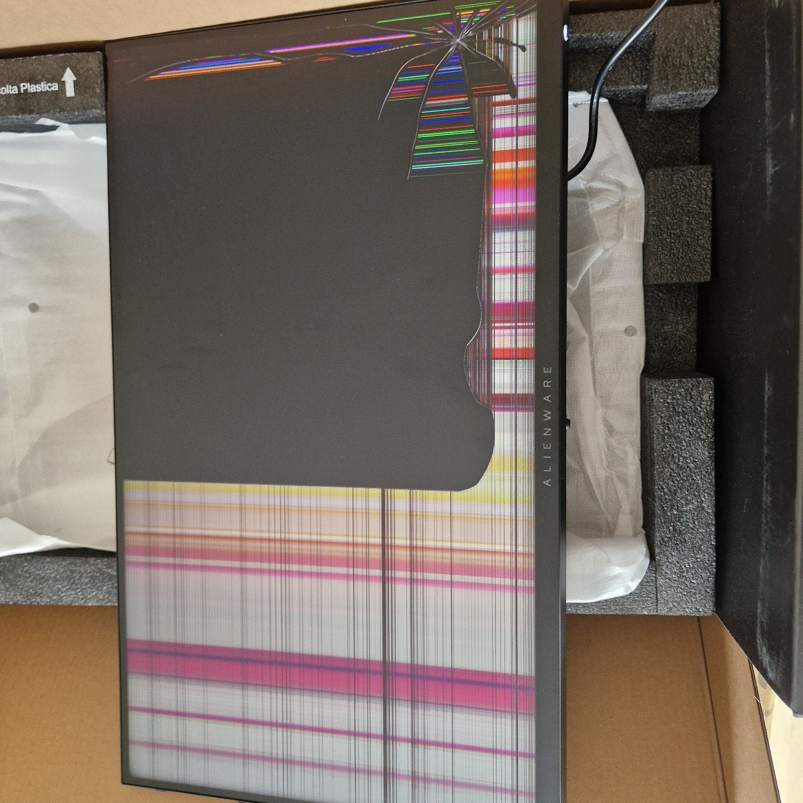 Alienware AW2724HF Gaming Monitor - Defect, Computers en Software, Ophalen of Verzenden