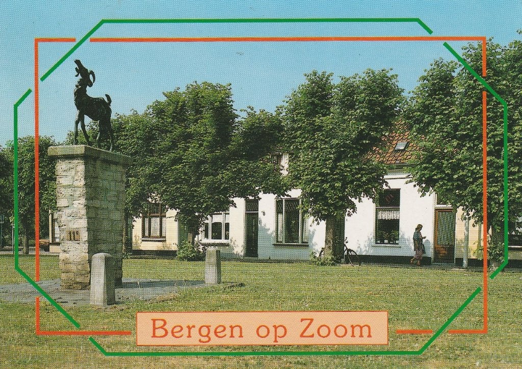 BERGEN OP ZOOM 't Geitje Bleekveld, Verzamelen, Ansichtkaarten | Nederland, Verzenden, 1980 tot heden, Gelopen, Noord-Brabant