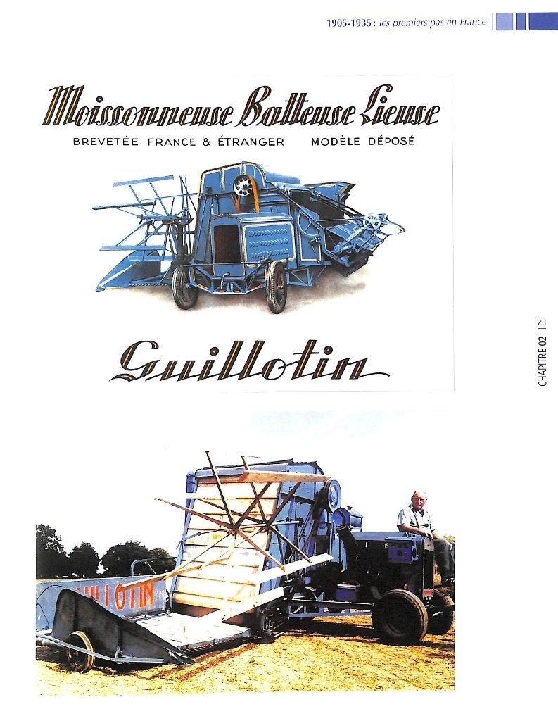 Moissonneuses Batteuses Francaises 1905-1985, Verzenden, Nieuw, J.Noulin, Tractor en Landbouw