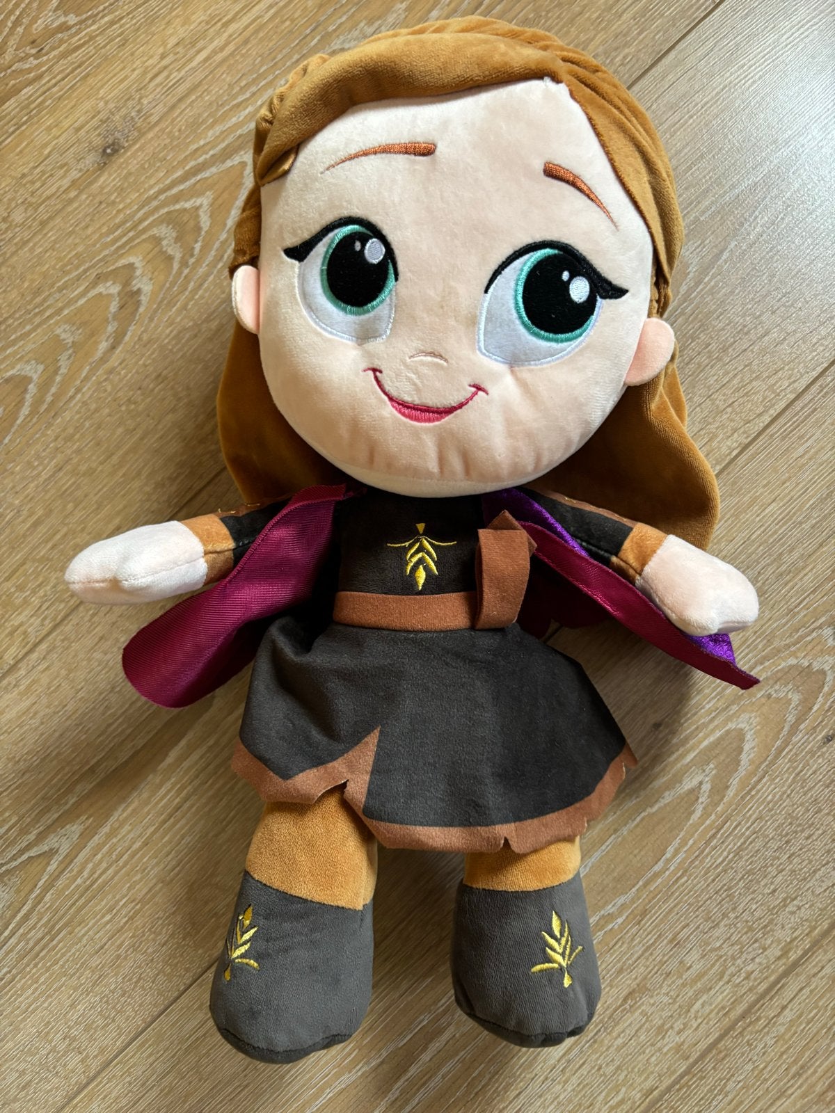 Knuffel Anna uit Disney's Frozen - Zo goed als nieuw, Disney, Ophalen of Verzenden, Zo goed als nieuw, Middelgroot (20 tot 80 cm)
