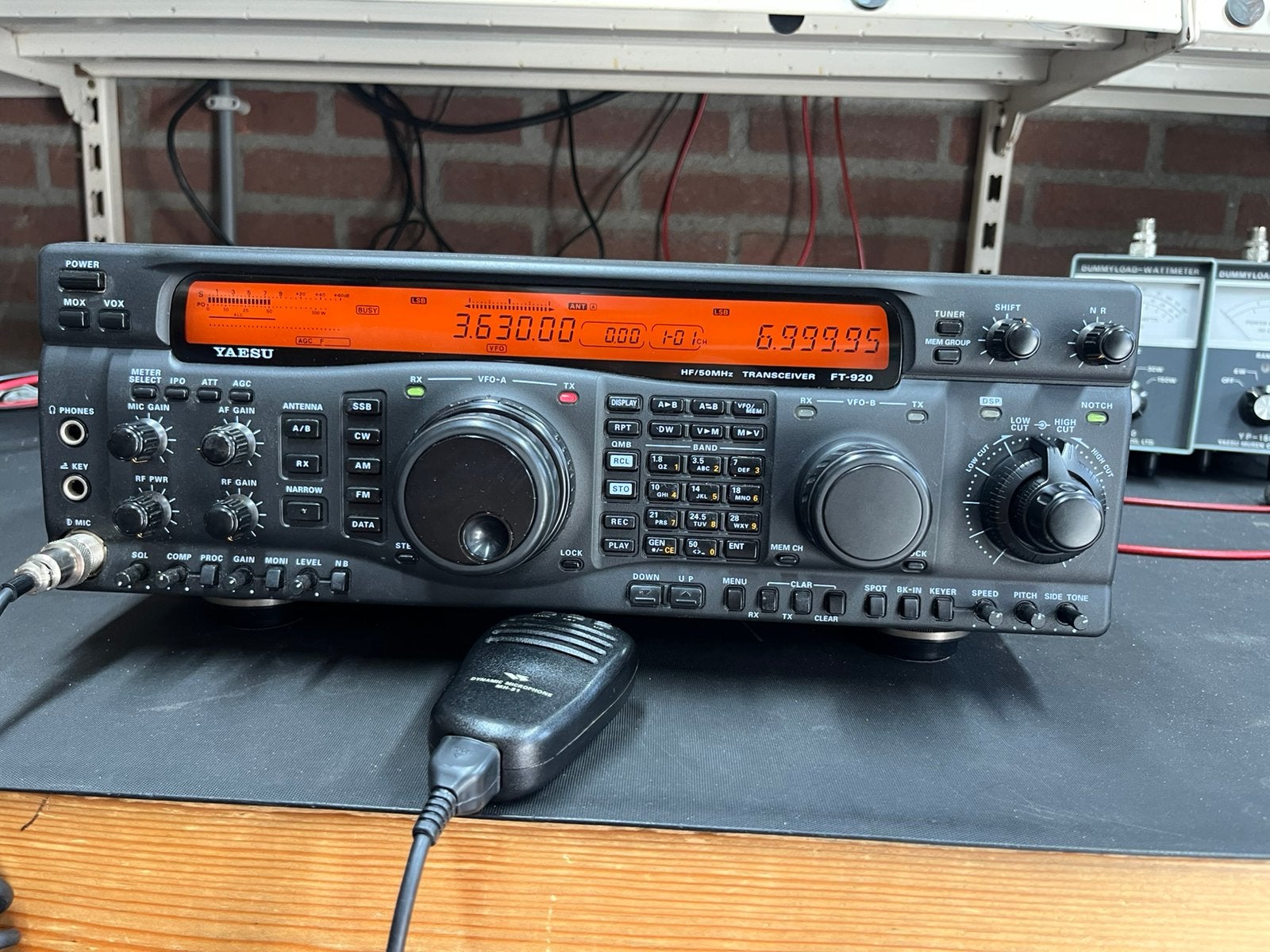 Yaesu ft 920 hf, Telecommunicatie, Zenders en Ontvangers, Ophalen of Verzenden, Zo goed als nieuw