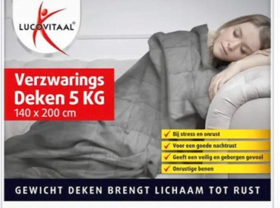 Verzwaringsdeken, Ophalen, Eenpersoons, Overige typen, Zo goed als nieuw