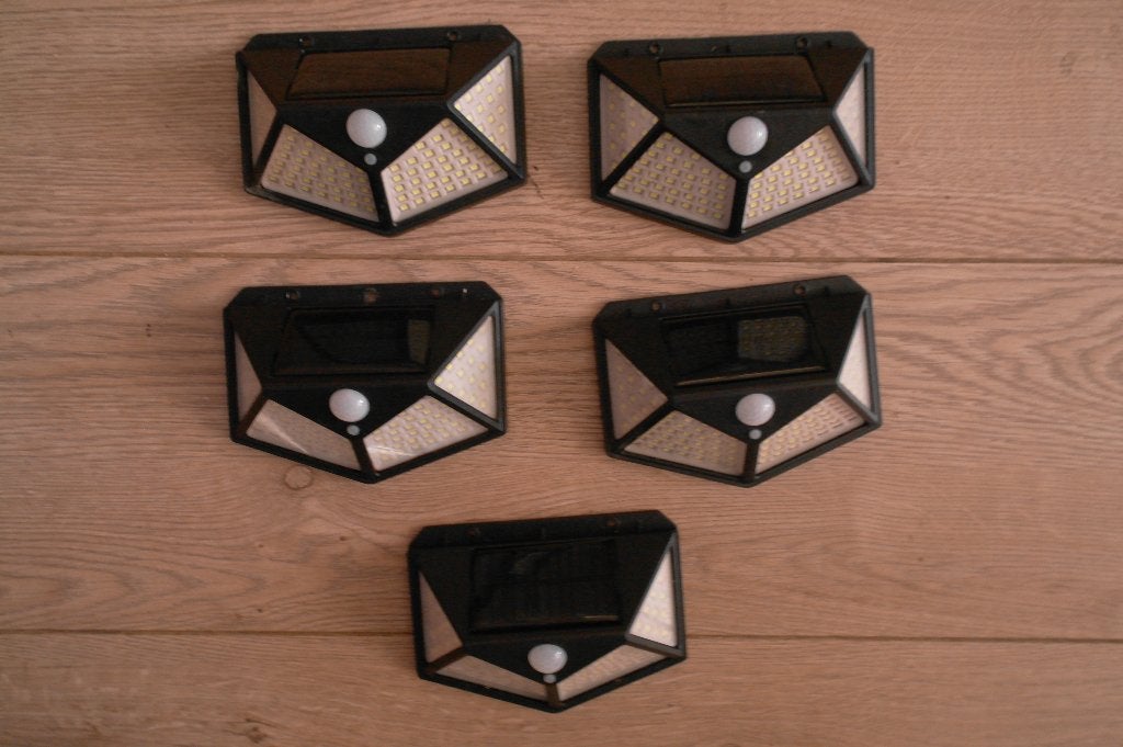 solar tuinverlichting 5stuks, Ophalen, Zonne-energie, Kunststof, Minder dan 50 watt
